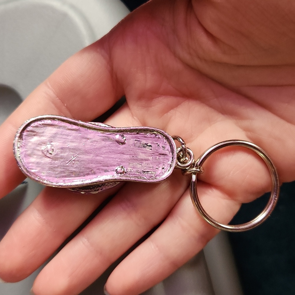 10/$20 Colorful Flip-Flop Keychain - Picture 2 of 2